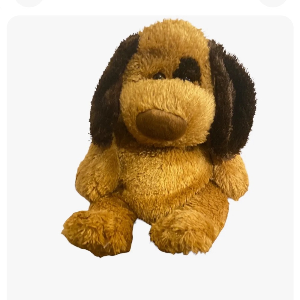 Rare Michaels Craft Store Plush Brown Tan Dog